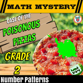 2nd Grade Number Patterns Review Activity - Math Mystery