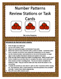 Number Patterns - Stations or Task Cards