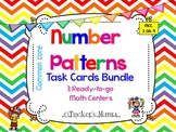 Number Patterns Task Cards Bundle