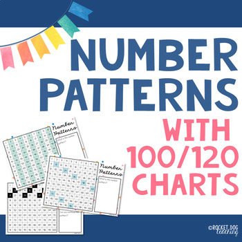 Preview of Number Patterns and Skip Counting Activities : 2s 5s 10s 3s 8s 12s
