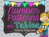 Number Patterns on Tables