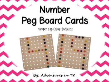 Number Peg Board Printable