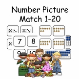 Subitizing Growing Bundle Number Picture Match 1-20