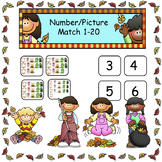 Number Sense Number Picture Match Counting 1-20