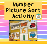 Number Picture Matching Activity
