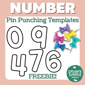 Preview of Number Pin Punching Templates