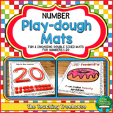 Number Play Dough Mats