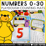 Number Playdough Mats (0-30) | Ten Frames, Counting Bears,