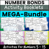Number Bonds Bundle Math Workbook - Composing Decomposing Numbers