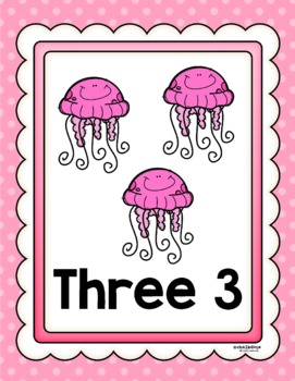 number posters 1 10 by chalkdots teachers pay teachers