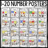 1-20 Number Posters