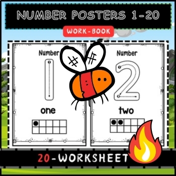 Preview of Number Posters 1-20