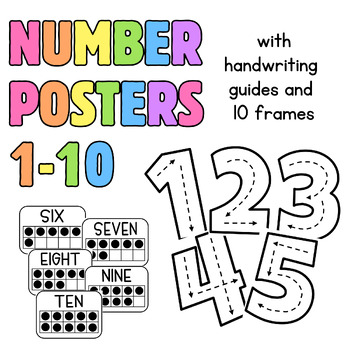 Preview of Number Posters