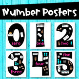 Number Posters - Anchor Charts 0-20