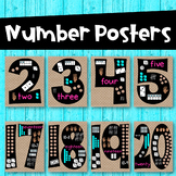 Number Posters - Anchor Charts 0-20