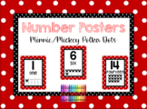 Number Posters: Minnie/Mickey Border