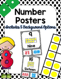 Number Posters Set 1 (to 20)