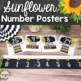 Number Posters and Number Line- Modern Farmhouse Classroom