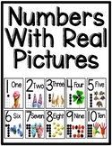 Number Posters with REAL Photos