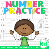Number Practice - Number Worksheets