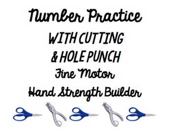 Fine Motor Punch Strips