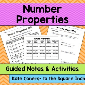 Preview of Number Properties Notes