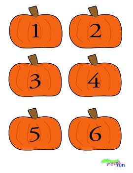 Number Pumpkins by Teaching FOUR Fun plus ONE | Teachers Pay Teachers