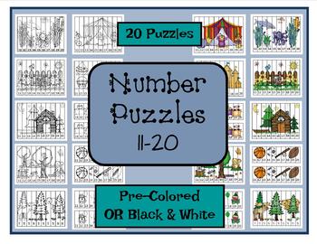 Preview of Number Puzzles 11-20