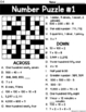 cross number puzzles grades 4 by abcs with mrs b tpt