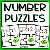 Number Puzzles Center and Ten Frames Mat