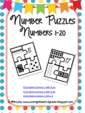 Number Puzzles Numbers 1-20