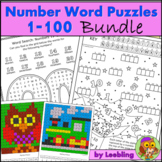Number Puzzles and Activities Bundle, Numbers 1 to 100 - E
