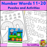 Number Puzzles and Activities, Numbers 11 to 20 - Elementa