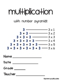 Number Pyramids Multiplication + Template