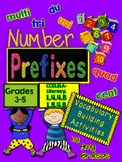 Number & Quantity Prefixes Vocabulary Activities