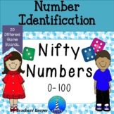 Number Identification Game, Practice, Assessment: Nifty Numbers!