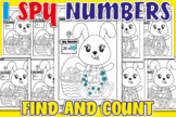 Number Recognition 0-25 | Bunny Color By Number | I Spy Nu