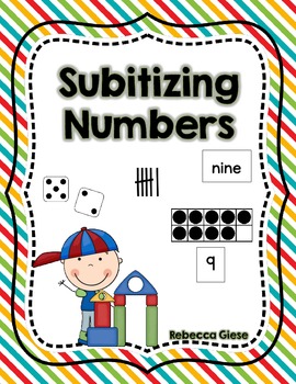 Subitizing Numbers by Becca Giese | Teachers Pay Teachers