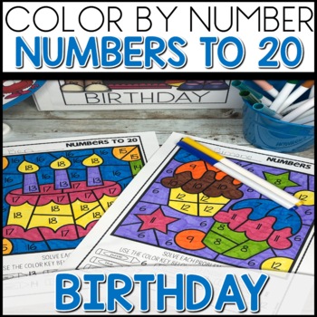 13+ Math Color By Numbers