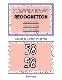 Number Recognition 50-59 BOOMCARD