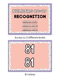 Number Recognition 80-89 BOOMCARD