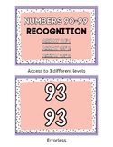 Number Recognition 90-99 BOOMCARDS