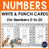 Number Recognition Activities 1 to 20: Trace, Write and Pu