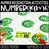 Number Recognition Activities: Gross Motor Game for Special Education