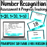 Number Recognition Assessment & Progress Tracking PPT Soft