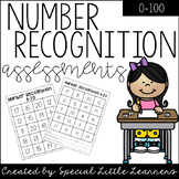 Number Recognition Assessments {0-100}