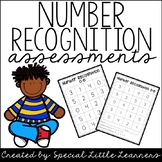 Number Recognition Assessments {0-20}