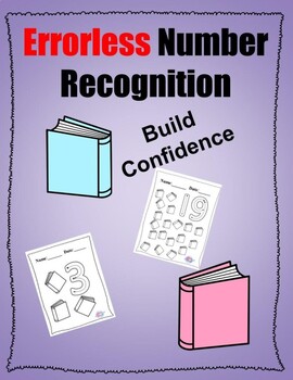 Preview of Number Recognition-Books