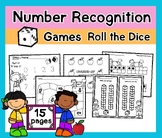 Number Recognition Games | Dice Games | Number Sense Kinde