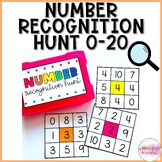 Number Recognition Hunt 0-20
